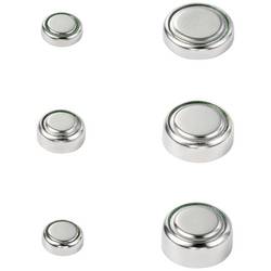 VOLTCRAFT sada knoflíkových baterií 6 x AG1, 12 x AG3, 6 x AG4, 9 x AG10, 3 x AG12, 6 x AG13