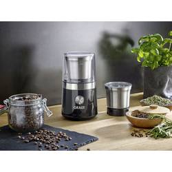 Graef Graef Young CM 102 - Kaffeemühle - 200 W - Black/Stainless CM102EU mlýnek na kávu černá, nerezová ocel