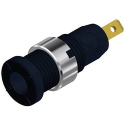 Hirschmann Test & Measurement MSEB 2610 F 2,8 Au bezpečnostní laboratorní zásuvka zásuvka, vestavná vertikální Ø pin: 2 mm černá 1 ks