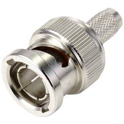 TRU COMPONENTS TC-10101464 BNC konektor zástrčka, rovná 75 Ω 1 ks