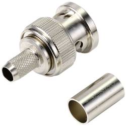 TRU COMPONENTS TC-10101464 BNC konektor zástrčka, rovná 75 Ω 1 ks