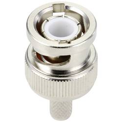 TRU COMPONENTS TC-10101472 BNC konektor zástrčka, rovná 50 Ω 1 ks