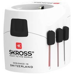 Skross 1302470 cestovní adaptér Pro Light USB (2xA) -World