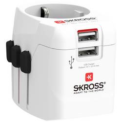 Skross 1302470 cestovní adaptér Pro Light USB (2xA) -World