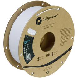 Polymaker PA02096 PA02096 vlákno pro 3D tiskárny PLA plast Vysoká tuhost, Vysoká pevnost v tahu 1.75 mm 1000 g studená bílá PolyLite™ 1 ks