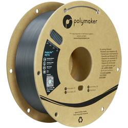 Polymaker PB01056 PB01056 vlákno pro 3D tiskárny PETG plast Žáruvzdorné, Vysoká pevnost v tahu 1.75 mm 1000 g tmavě šedá PolyLite™ 1 ks