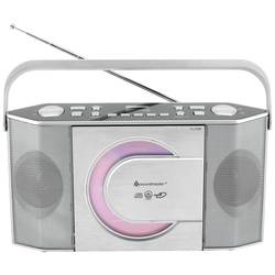 soundmaster RCD1755SI RCD1755SI rádio s CD, FM, CD, stříbrná
