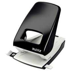 Leitz 51380095 spisová děrovačka New NeXXt černá max. formát nastavení: DIN A4 40 listů (80 g/m²)