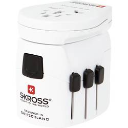 Skross 1302555 cestovní adaptér Pro Light 3xUSB World
