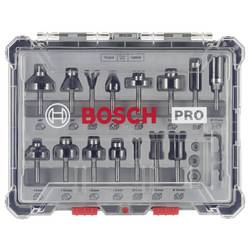 Sada fréz, 6 mm dřík, 15 ks Bosch Accessories 2607017471