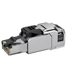 Telegärtner 100039916, RJ45 konektor, zástrčka, stříbrná, 1 ks