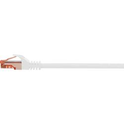 Renkforce RF-5043882 RJ45 síťové kabely, propojovací kabely CAT 6 U/UTP 3.00 m bílá s ochranou, bez halogenů 1 ks