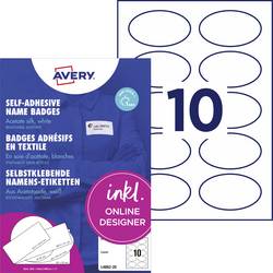 Avery-Zweckform L4882-20 štítek se jménem Kennzeichnungsetiketten (š x v) 85 mm x 50 mm 200 ks