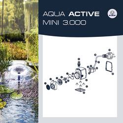 FIAP 2717 Aqua Active Mini SET 3000 fontána s čerpadlem, vodní prvek s čepadlem 3000 l/h