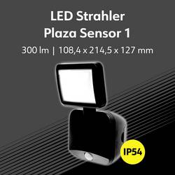 Müller-Licht Plaza 27700039 venkovní LED reflektor s PIR detektorem 4 W Barvy světla (LED svítidlo): neutrální bílá