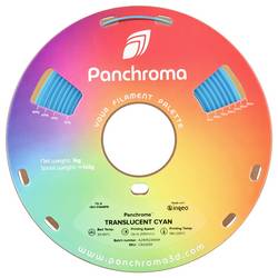 Polymaker CA02001 Panchroma™ Translucent vlákno pro 3D tiskárny PLA plast 1.75 mm 1000 g průsvitná, azurová, modrá 1 ks