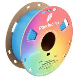 Polymaker CA02001 Panchroma™ Translucent vlákno pro 3D tiskárny PLA plast 1.75 mm 1000 g průsvitná, azurová, modrá 1 ks