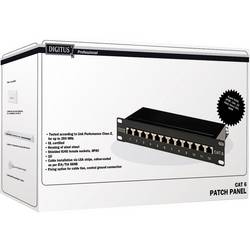 Digitus DN-91612S 12 portů síťový patch panel 254 mm (10) CAT 6 1 U vícebarevná osazený