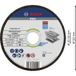 Bosch Accessories 2608626113 2608626113 Řezný kotouč 100 ks nerezová ocel
