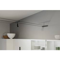 Paulmann Wire Corduo Design Mount Set 94605 nízkonapěť. komponent lankových systémů nástěnný držák černá (matná)