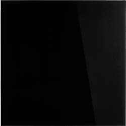 magnetoplan magnetická skleněná tabule Glasboard (š x v) 400 mm x 400 mm černá 13401012