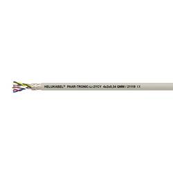 HELU 21117-500 datový kabel 2 x 2 x 0.34 mm² šedá 500 m