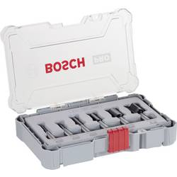 Sada drážkových fréz, dřík 8 mm, 6 ks Bosch Accessories 2607017466 Průměr 8 mm