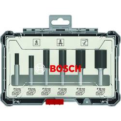 Sada drážkových fréz, dřík 8 mm, 6 ks Bosch Accessories 2607017466 Průměr 8 mm