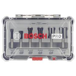 Sada drážkových fréz, dřík 8 mm, 6 ks Bosch Accessories 2607017466 Průměr 8 mm