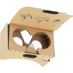 Renkforce Headmount Google 3D VR brýle pro virtuální realitu hnědá