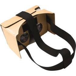 Renkforce Headmount Google 3D VR brýle pro virtuální realitu hnědá