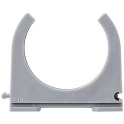 TRU COMPONENTS kabelová spona TC-12533308 Průměr kabelového svazku (rozsah) 40 mm (max) šedá 20 ks