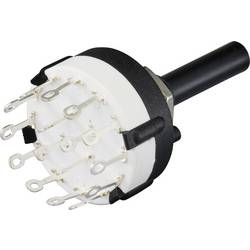 TRU COMPONENTS TC-9415604 SR26A4-4-3-R-29 otočný spínač 250 V 150 mA 12 x 30 ° 1 ks