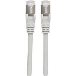 Intellinet 740982 RJ45 síťové kabely, propojovací kabely CAT 6A S/FTP 7.50 m šedá fóliové stínění, stínění pletivem, stíněný, bez halogenů 1 ks