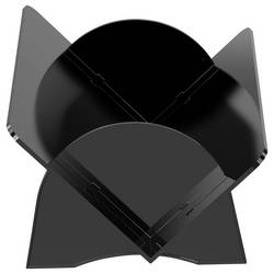 Elevar stojan na CD 22 CD/DVD/Blu-ray PET černá 1 ks (š x v x h) 31 x 13.8 x 20.5 cm LV-9793