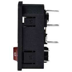 TRU COMPONENTS TC-13599520 IEC zástrčka C13/C14 zástrčka, vestavná rovná Počet kontaktů: 3 10 A černá 1 ks