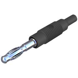 Hirschmann Test & Measurement MZS 4 přechodový konektor zástrčka 4 mm - zásuvka 2 mm černá 1 ks