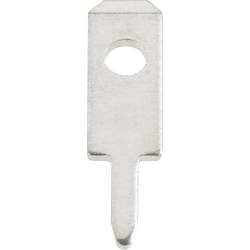Vogt Verbindungstechnik 378005.68 faston zástrčka Šířka zástrčky: 2.8 mm Tloušťka konektoru: 0.5 mm 180 ° bez izolace kov 100 ks