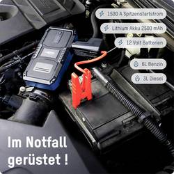 Ansmann systém pro rychlé startování auta ANSMANN Jump Starter 10.0 Amper Schnellstarter, 1900-0129, pracovní osvětlení