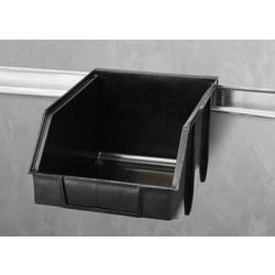 TRU COMPONENTS TC-12539880 Otevřený úložný ESD box (d x š x v) 22.3 x 15.5 x 12 cm disipativní Poznávací značka ESD: D Zavěšení 1 ks