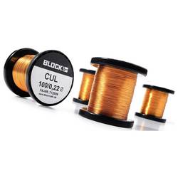 BLOCK měděný drát smaltovaný lakem Vnější Ø (bez izolace): 0.85 mm 95 m 0.50 kg