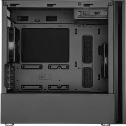 Cooler Master Silencio S400 midi tower PC skříň černá 2 předinstalované ventilátory, prachový filtr, tlumené