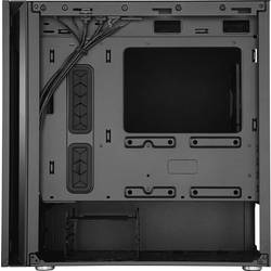 Cooler Master Silencio S400 midi tower PC skříň černá 2 předinstalované ventilátory, prachový filtr, tlumené