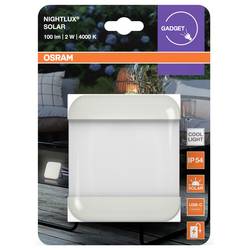 OSRAM HOMELIGHTING NIGHTLUX SOLAR 840 DIM USB Grey 4099854444517 venkovní nástěnné osvětlení 2. W LED šedá