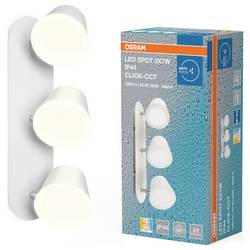 OSRAM HOMELIGHTING LED Spot 3 x 7W IP44 Click-CCT 4099854455087 venkovní nástěnné LED osvětlení LED 21 W