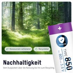 Ansmann 16340 USB-C® akumulátor 16340 Li-Ion 3.6 V 850 mAh 1 ks