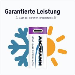 Ansmann 16340 USB-C® akumulátor 16340 Li-Ion 3.6 V 850 mAh 1 ks
