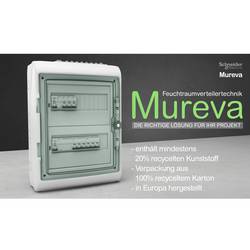 Schneider Electric 13431DE Mureva Rozdělovač do vlhkých prostor na omítku Počet modulů (šířka) = 12 Počet řádků = 1 Obsah 1 ks