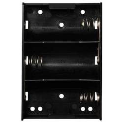 TRU COMPONENTS TC-13220480 bateriový držák 3x Velké mono pájený konektor (d x š x v) 105 x 72 x 31 mm