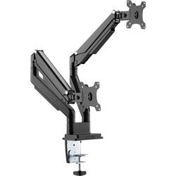 Digitus DA-90395 držák na stůl pro monitor 2 Displej: (s) 38,1 cm (15) - 81,3 cm (32) černá otočný, nastavitelná výška, naklápěcí, otočný, nakláněcí